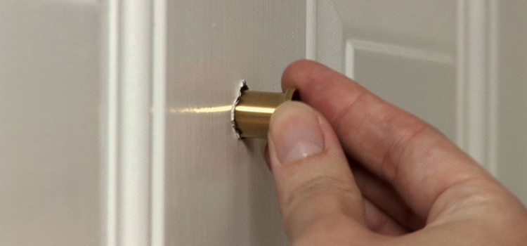 peephole door repair in San Rafael