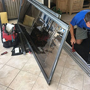 sliding glass door frame repair San Rafael